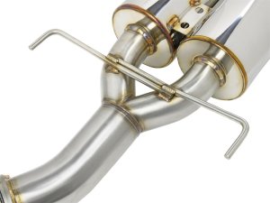 Honda Civic Si Performance Exhaust - Rear - Skunk2 Racing - MegaPower RR, Double Barrel Exit, Dual Race Mufflers, High Flow Resonator - `17-`20 Honda Civic Si Performance Exhaust - Rear - Skunk2 Racing - MegaPower RR, Double Barrel Exit, Dual Race Mufflers, High Flow Resonator - `17-`20